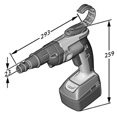 Accu-metaalschroefmachine Accuapparaten ASCS 4.8 ASCS 6.3 ASCS 6.3 Select Een van de lichtste accuboor/schroefmachines in zijn klasse voor dak- en gevelbouw.