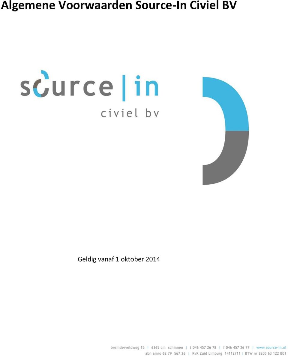 Source-In Civiel