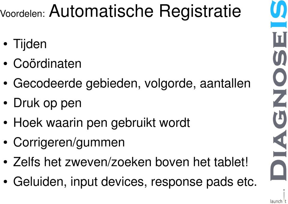 waarin pen gebruikt wordt Corrigeren/gummen Zelfs het