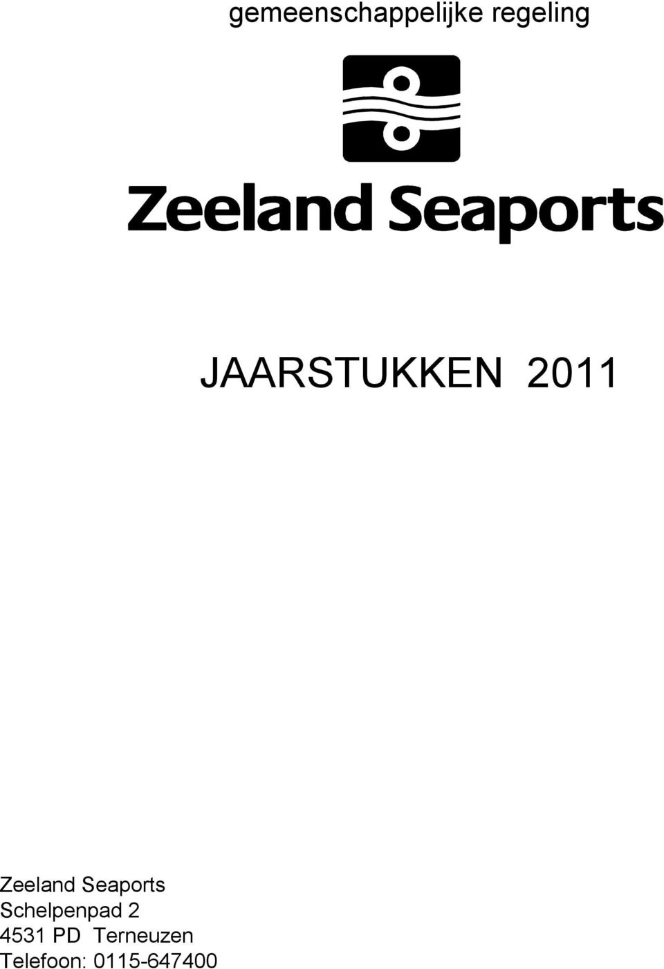 Zeeland Seaports