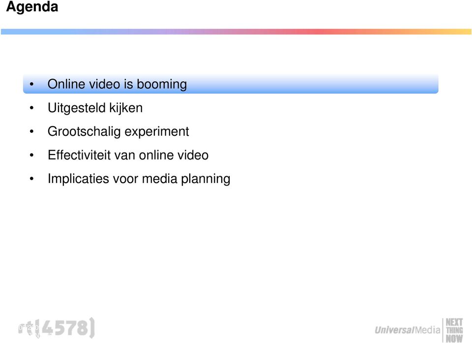 experiment Effectiviteit van online