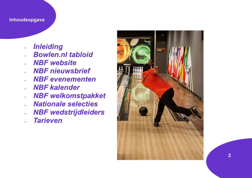 evenementen NBF kalender NBF