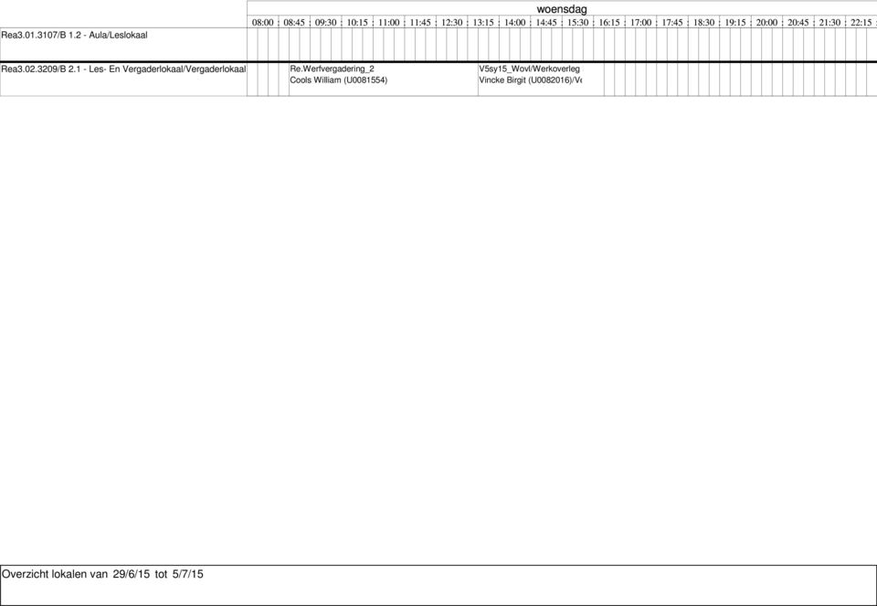 Werfvergadering_2 Cools William (U0081554) V5sy15_Wovl/Werkoverleg