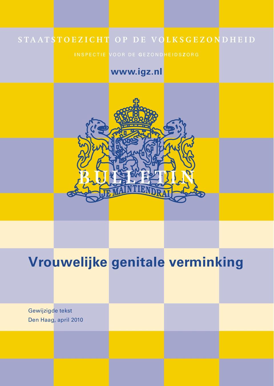 igz.nl BULLETIN Vrouwelijke genitale