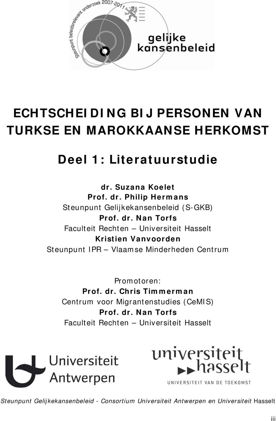 Philip Hermans Steunpunt Gelijkekansenbeleid (S-GKB) Prof. dr.