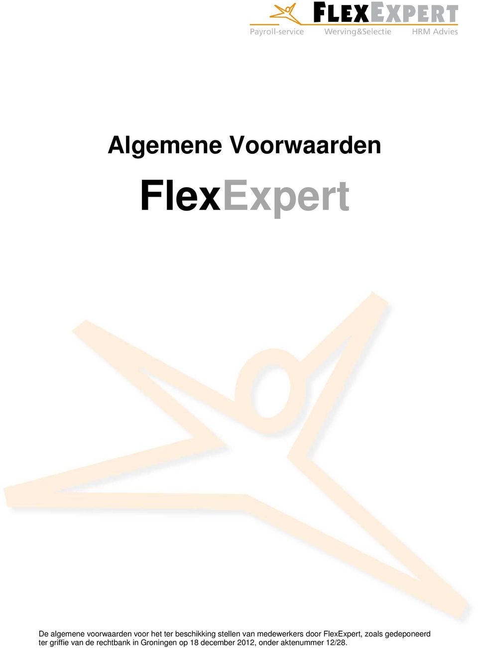 FlexExpert, zoals gedeponeerd ter griffie van de