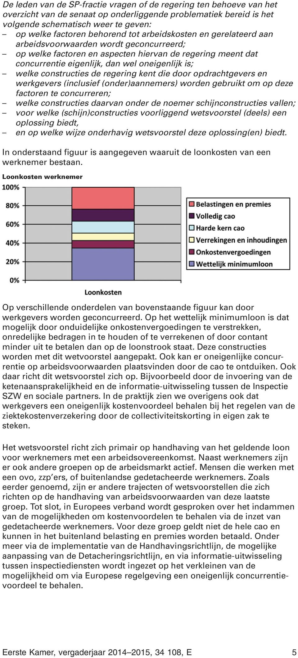 constructies de regering kent die door opdrachtgevers en werkgevers (inclusief (onder)aannemers) worden gebruikt om op deze factoren te concurreren; welke constructies daarvan onder de noemer