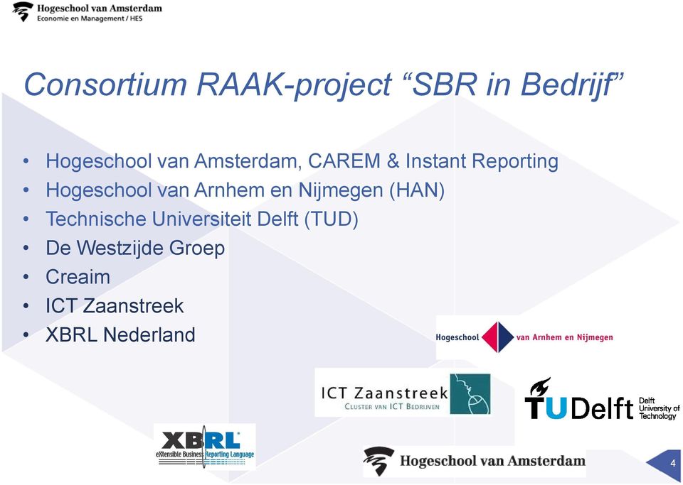 Arnhem en Nijmegen (HAN) Technische Universiteit Delft