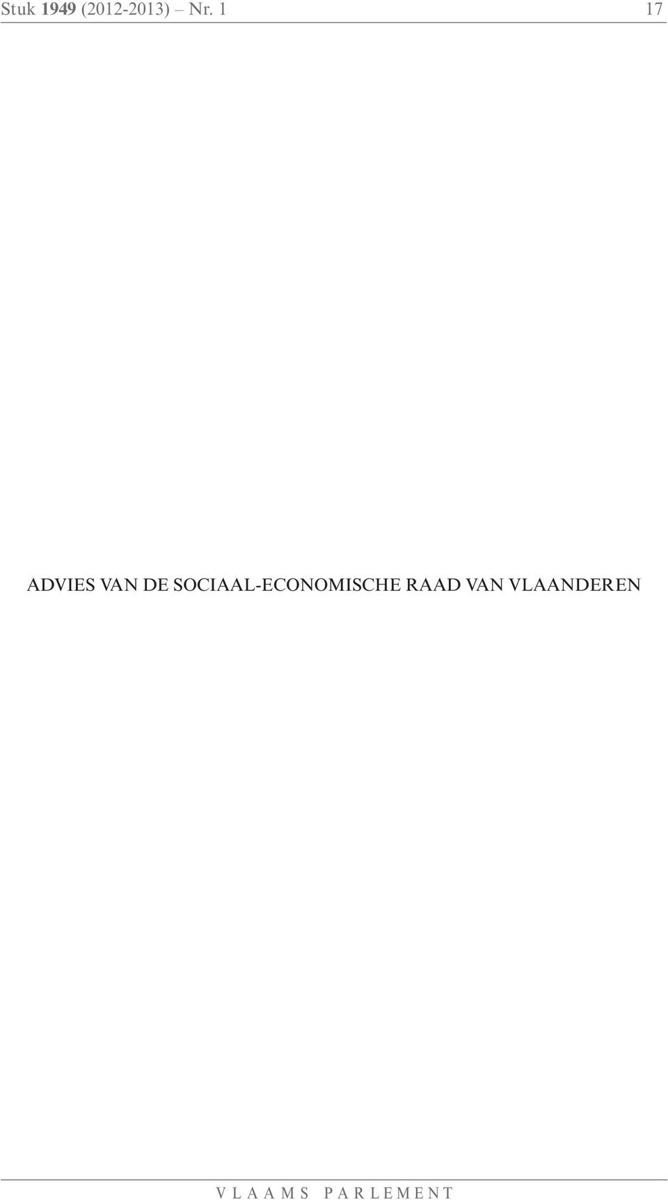 1 17 ADVIES VAN DE