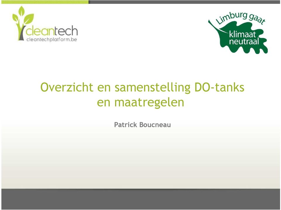 DO-tanks en