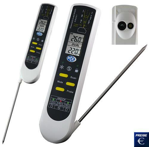 Contactloze thermometer PCE-IR 100 (HACCP) Contactloze thermometer vo