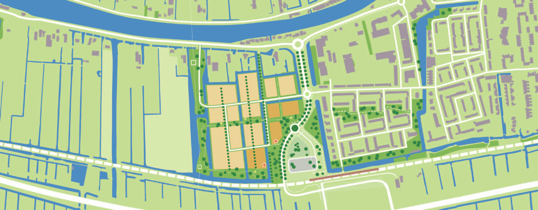 bestaande structuur nieuwe structuur nieuwe