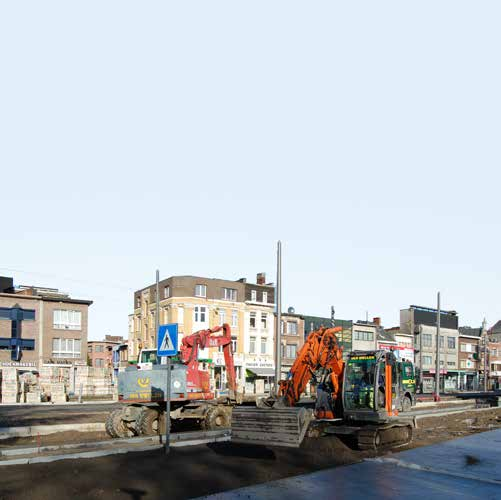 De werken door de ogen van een aannemer Een straat heraanleggen, vraagt altijd wat geduld van de mensen die er wonen of er werken.