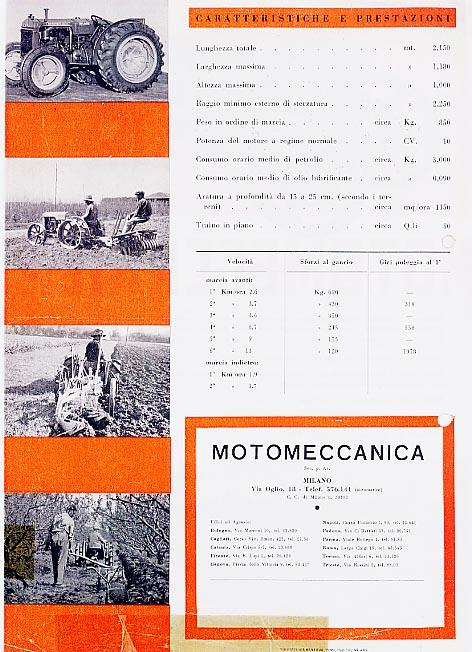 Motomeccanica Tractoren