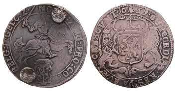 Deventer Gelderland Provinciale munten - Bat. Republiek - Lod. Napoleon - Koninkrijksmunten 957. Florijn van 28 stuiver Deventer 1618. Fraai / Zeer Fraai. CNM 2.12.37. Delm. 1107. HPM 30.
