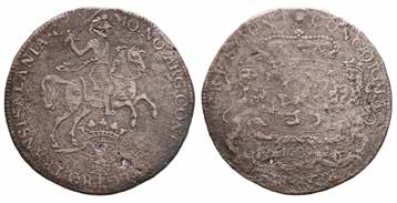Provinciale munten - Bat. Republiek - Lod. Napoleon - Koninkrijksmunten 1117. ½ Zilveren dukaat Zeeland 1792. Zeer Fraai / Prachtig. CNM 2.49.53. Delm. 1052. HPM 47. 120,- 1118.