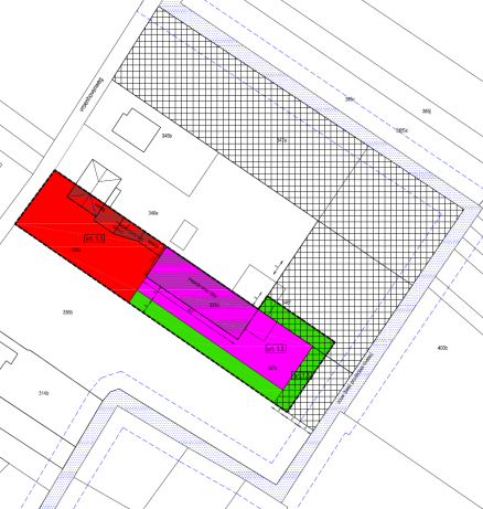 1.2. Z O N E V O O R L O K A A L B E D R I J F categorie : bedrijvigheid (vervolg) Naar aanleiding van het negatieve advies van afdeling Waterlopen & Domeinen op het voorontwerp RUP Haesen (zie