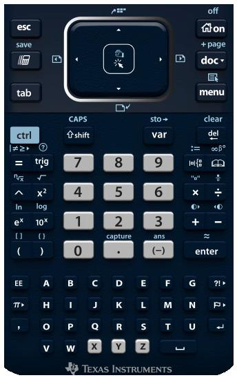 TI-Nspire CX (CAS) starthandleiding Inleiding Dit is een gids om de meest gebruikte opties snel te leren vinden op TI-Nspire.