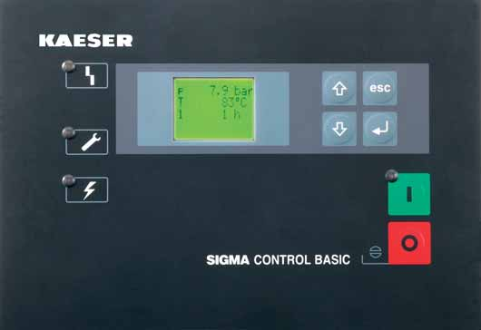SIGMA CONTROL en SIGMA CONTROL BASIC intelligentie naar behoefte SIGMA CONTROL voor SX tot HS Door haar zeer uitgebreide besturings-, bewakings- en communicatiemogelijkheden is de SIGMA CONTROL, die