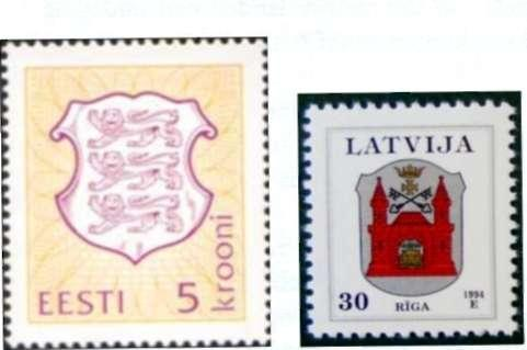 B. Voormalige Sovjetunie: de Baltische staten Eesti - Estland (01-10-91) Republiek in Noord-Europa aan de Baltische Zee. Tussen de beide wereldoorlogen was het Estland zelfstandig.