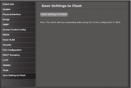 7. Configureer de switch aan de eisen van uw netwerk. Klik Apply. БЪЛГАРИН MAGYARORSZÁGI Nederlands 8. Klik OK. 9. Klik Save Settings to Flash (Instellingen opslaan naar Flash) (menubalk). 10.
