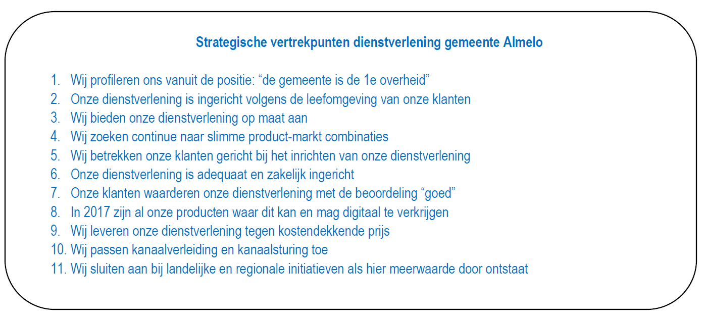 11 strategische vertrekpunten