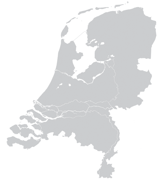 Wederopbouwperiode Wie de kaart van Nederland van eind jaren dertig vergelijkt met die van eind jaren zestig ziet grote veranderingen.