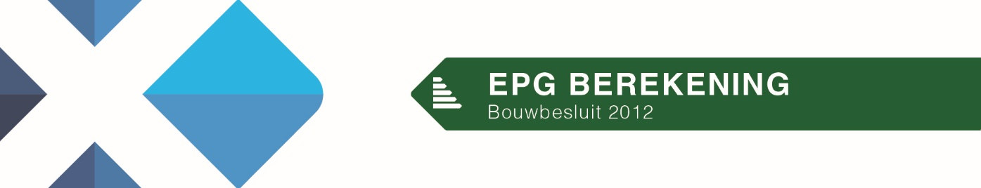 PR7151 Green Mountains te Schiphol - WHS 4 Uitgangspunten EPG rekenmodel Uniec 2.