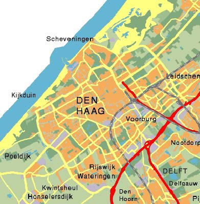 The Hague figures: Gemeente Den Haag 480,000 inhabitants 85 square kilometers (32 square miles) 8 urban districts 217,500 jobs 227,000
