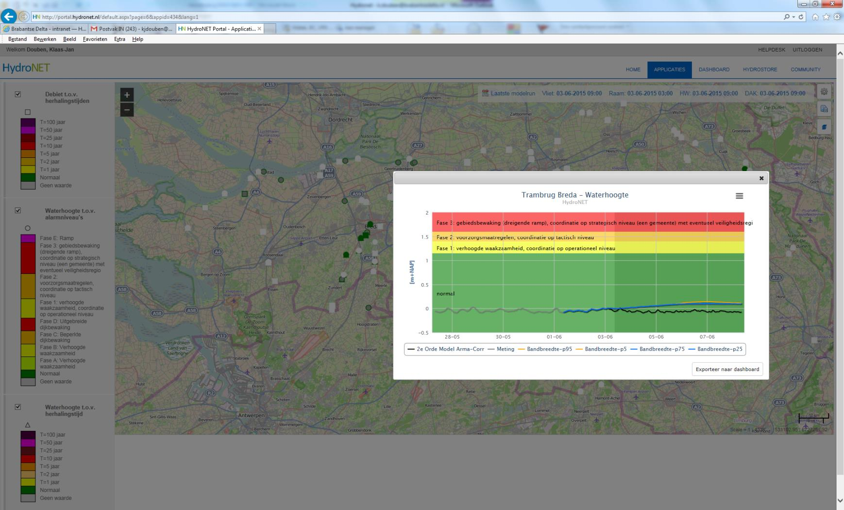 Ontsluiting informatie BOS Brabant (Verkeerstoren