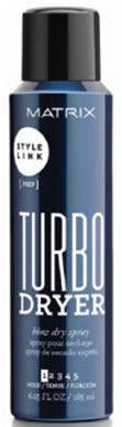 PREP Turbo Dryer Blow Dry Spray Hold level (1-5) 1 Een sneldrogende aerosol spray voor sneller en gemakkelijker föhnen.