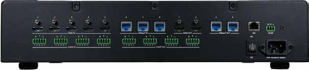 CLSO Multi-format Switchers HDBaseT in- & uitgangen / HDMI in- & uitgangen / analoge ingangen - HDMI, HDBaseT en Multi-function Analoge ingangen - Uitgangen uitgevoerd op HDBaseT and HDMI (mirrored)