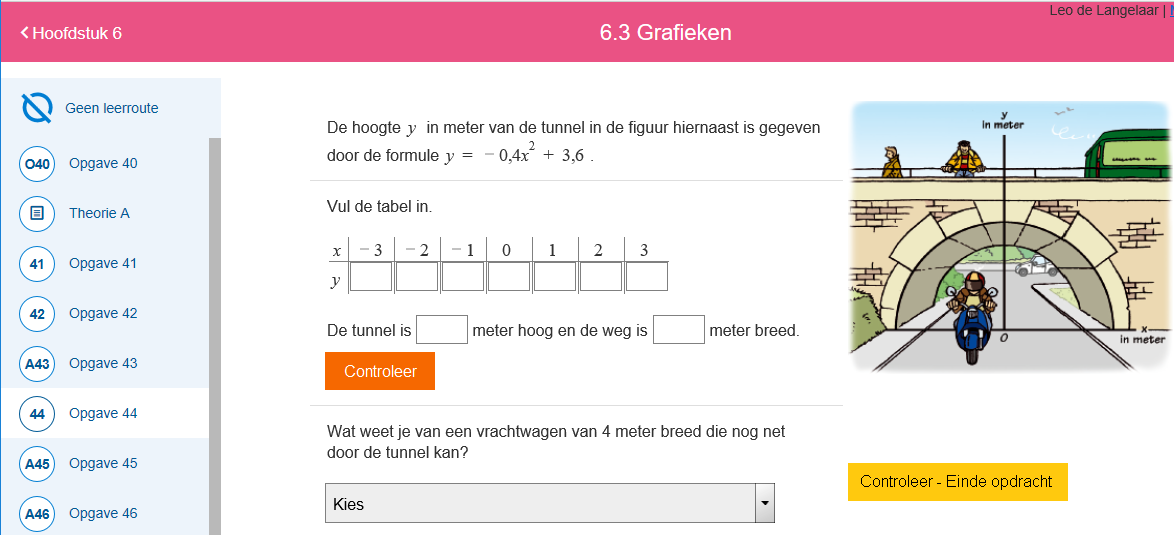 Boek en digitaal uitwisselbaar Elke opgave ook in online Alle