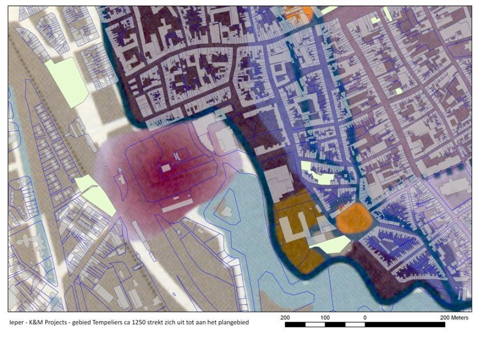 HISTORISCH OVERZICHT De stad Ieper zou zijn ontstaan rondom een Karolingische villa, gesitueerd ten oosten van de Ieperlee (een zijrivier van de IJzer).