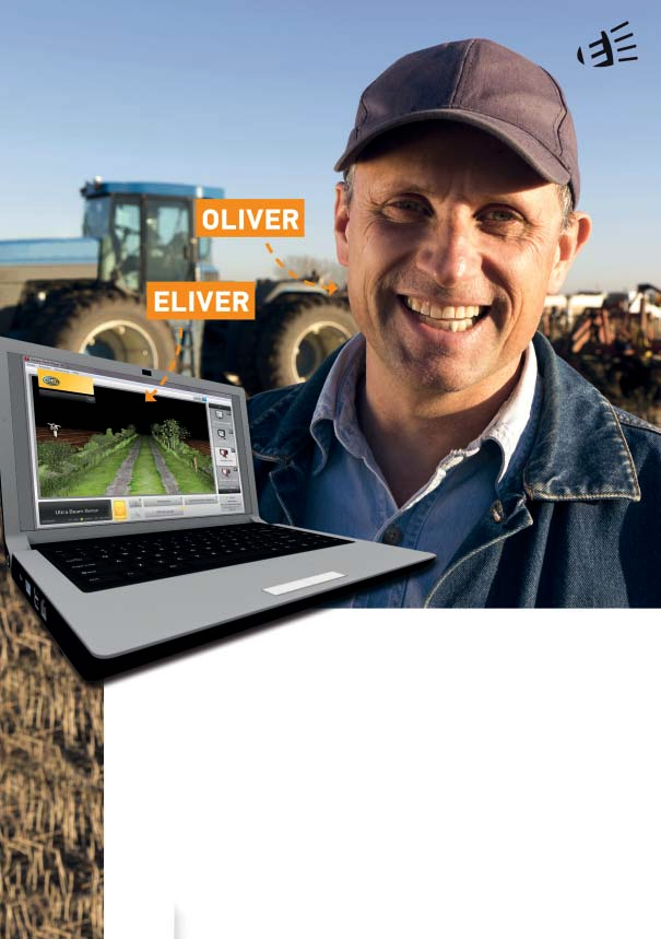 OLIVER ZOEKT MET ELIVER U OOK? Oliver is een agrariër en zoekt een nieuwe werklamp voor z n trekker.