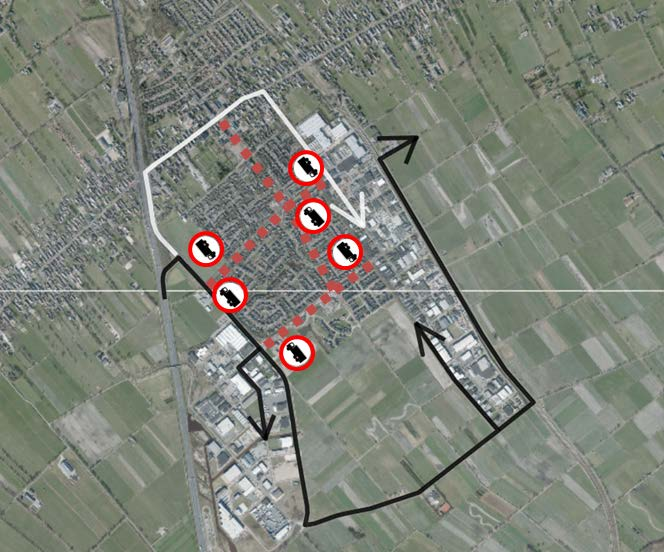 Circulatie Staphorst Zuid In deel A is toegelicht dat de kern Staphorst qua wonen en werken in zuidelijke richting uitbreidt.