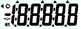 LCD SYMBOOL OMSCHRIJVING PRE-TARE Indicatie Hold Indicatie NETTO gewicht Indicatie BMI getal GEWICHT Indicatie kg DISPLAY Nul aanduiding: Als de weegschaal niet een precies 0 aangeeft terwijl en