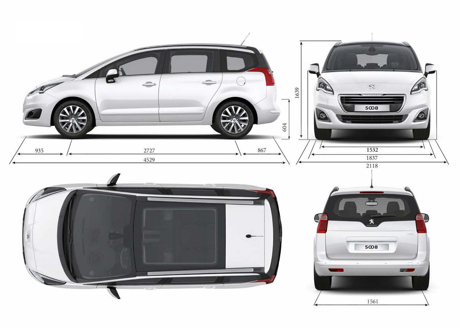 accessoires IK ONDERSCHEID ME GRAAG VAN ANDEREN De 5008 is een familieauto die de bestuurder ongekend rijplezier biedt, met een slanke carrosserievorm, een voorbeeldige wegligging en vernieuwende