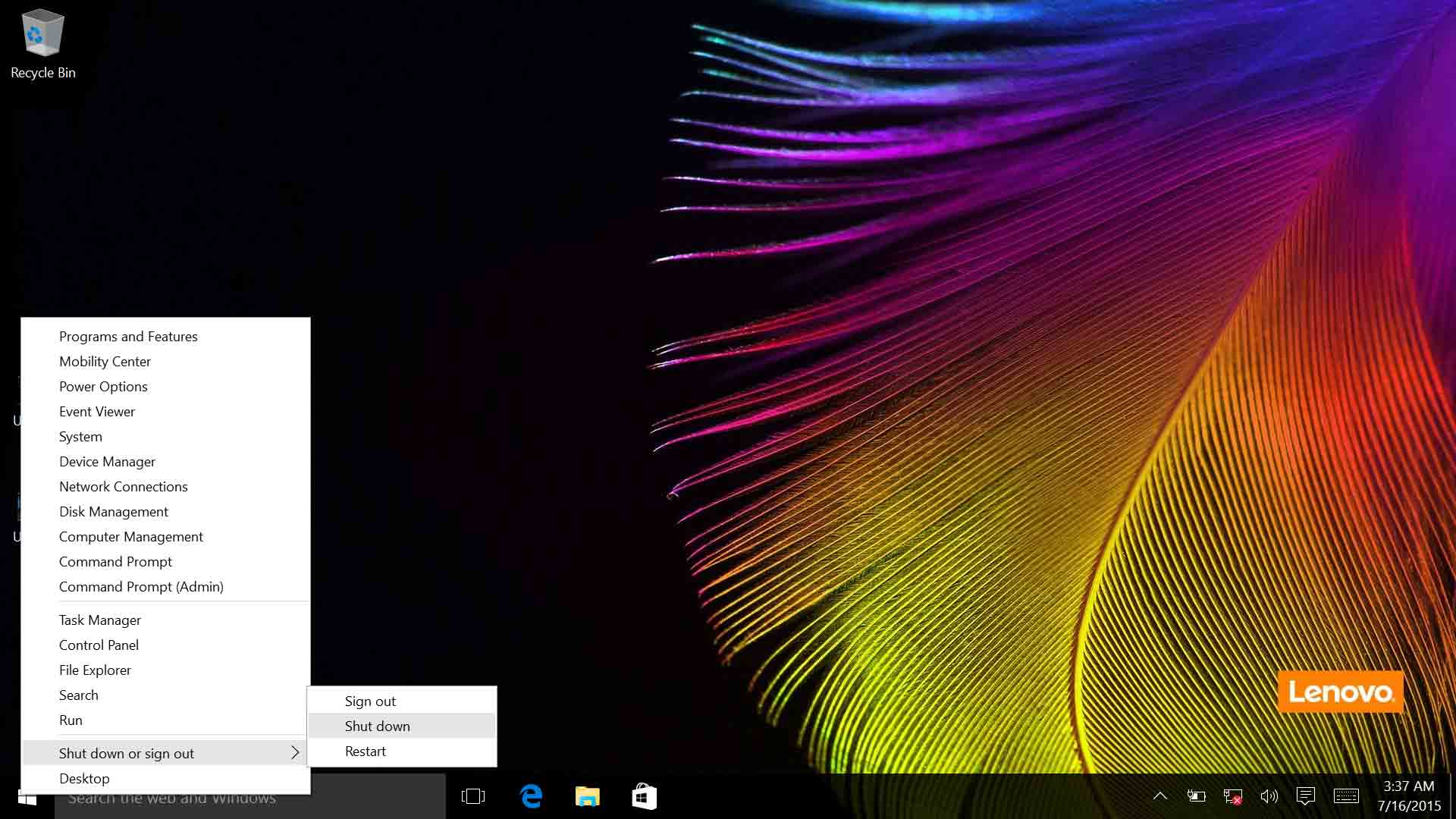 Hoofdstuk 2. Windows 10 gebruiken De computer uitschakelen Schakel uw computer uit als u deze gedurende een lange periode niet zult gebruiken.