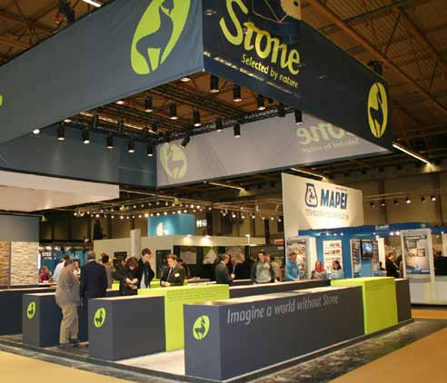 Stone Expo 2010 Naar tweejaarlijkse gewoonte vond in januari Stone Expo plaats in Flanders Expo te Gent.