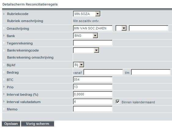 Methode Bank Transactie Code (BTC): Voorbeeld van SoZa uitkering met een BTC. In het volgende kader ziet u een extract uit het downloadbestand MT940 van een BNG Rekeningafschrift.