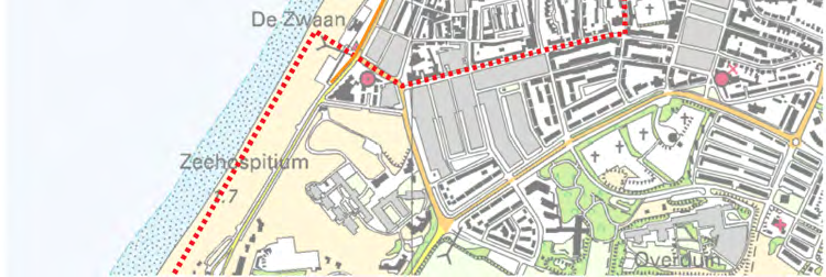 Ruimtereservering voor planperiode 200 jaar Om op de lange termijn ook aan de veiligheidsnormen te kunnen voldoen is een constructie van ruim NAP + 10 meter noodzakelijk.