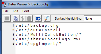 Hierin staat: Andere Images: 1. NFI-backup plugin (RS232-1:1 backup) zit standaard op elke Dreambox achtige ontvanger 2. VuPlus Backupsuite is puur voor de Vu+ Duo. 3.