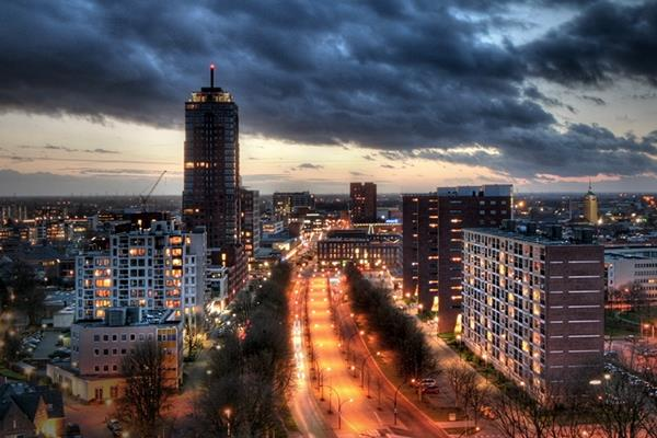 Een groot deel van de gemeente heeft thans een `bekleding