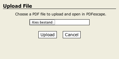 We gaan geen nieuwe PDF maken, maar wel een bestaande PDF aanpassen zodat hij bruikbaar wordt op de ipad.