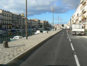 Sète. Wij willen echter eerst nog naar Cap d Agde voor een cache.