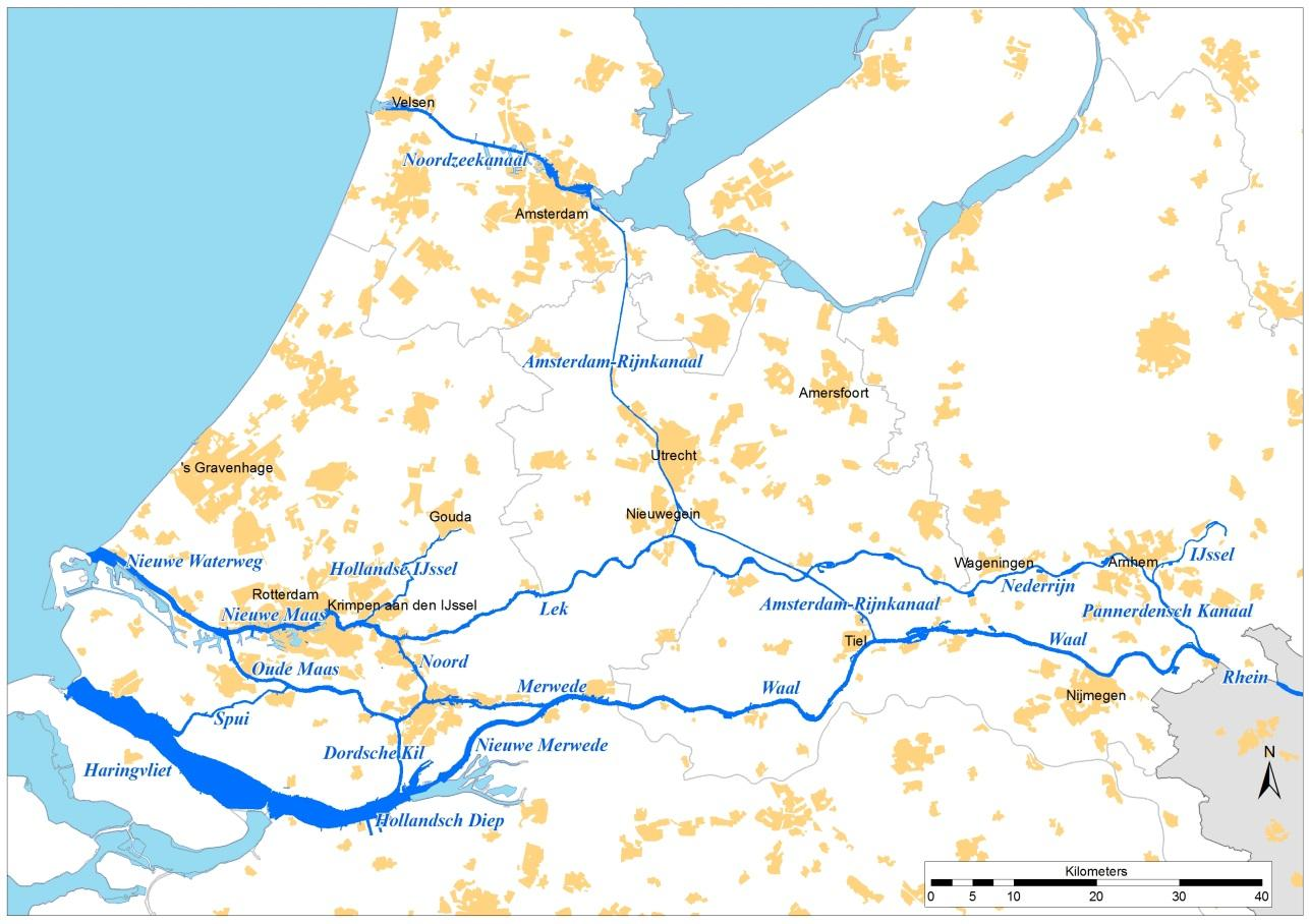 2. Beschrijving hoofdwatersysteem Midden-Nederland Dit hoofdstuk beschrijft het hoofdwatersysteem in Midden-Nederland.