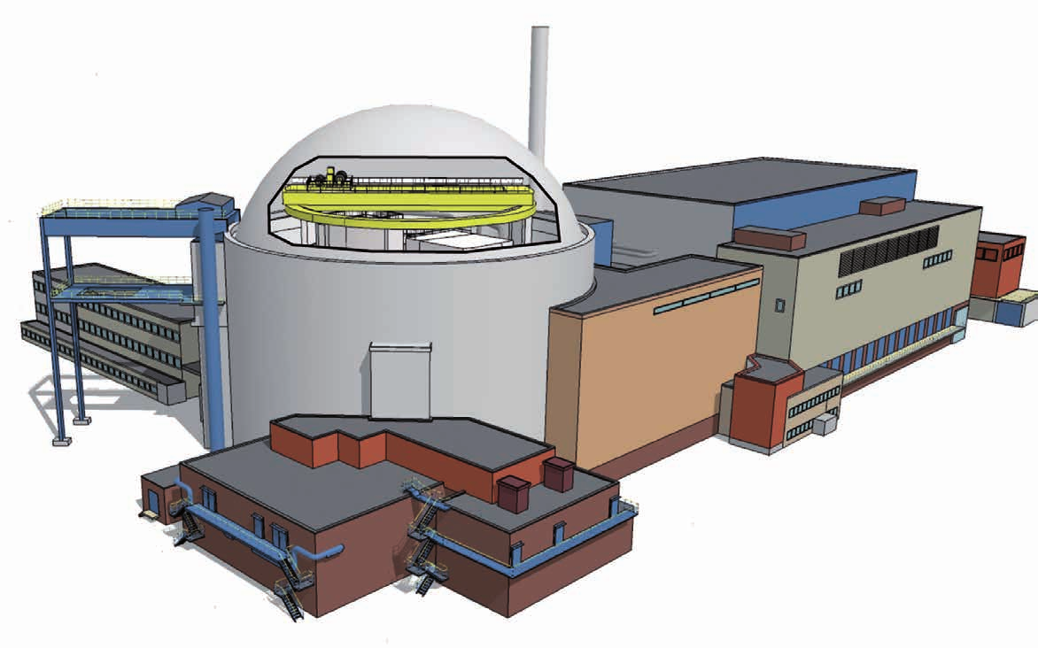 Externe vatkoeling EPZ bereidt een mogelijkheid voor om onder extreme condities de buitenkant van het reactorvat van buitenaf te koelen.