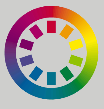 Kleurencirkel Het verband tussen kleuren wordt soms weergegeven in een kleurencirkel.