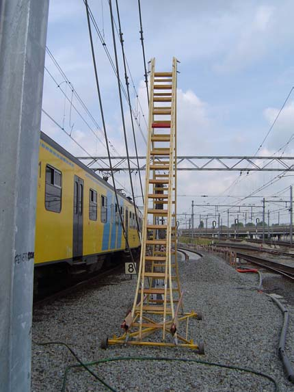 De betrokken bedrijven zijn: Strukton Railinfra Randstad Zuid; Strukton Railinfra Merelbeke (België); Spoorflex; Commenrail.